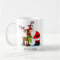 Personalized Name Santa and Reindeer Christmas