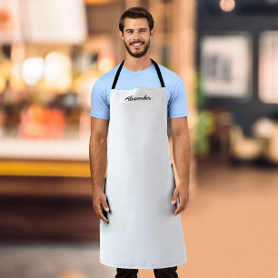 Personalized Name Script Fully Editable Colors Apron