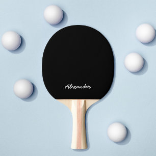 Personalized Name Script Fully Editable Colours Ping Pong Paddle
