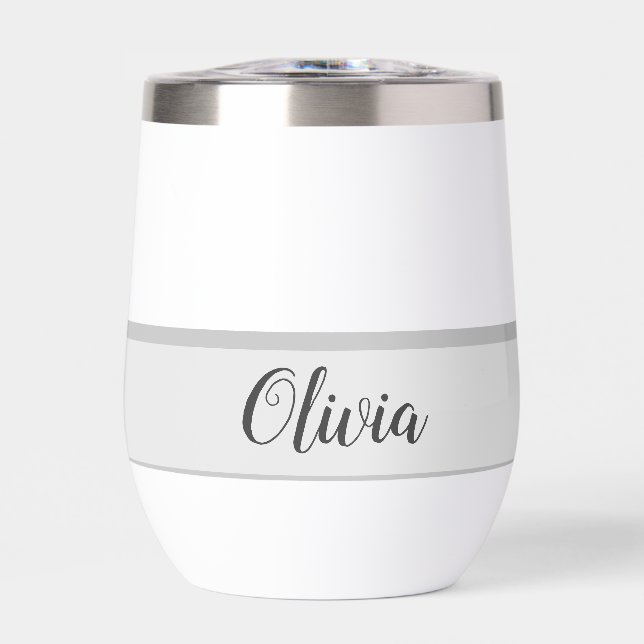Personalized Name Script Insulated Cute Gift (Front)