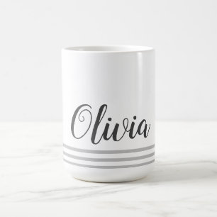Personalized Name Script Insulated Cute Gift Coffee Mug