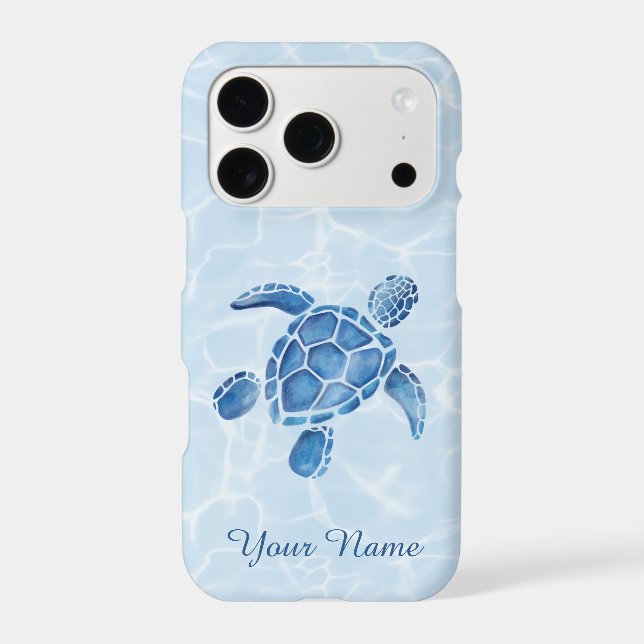 Personalized Name Sea Turtle  (Back)