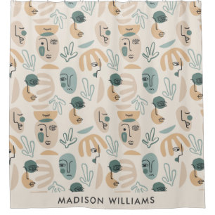 Personalized Name Shower Curtain