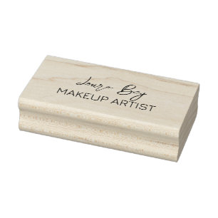 Personalized name signature script rubber stamp
