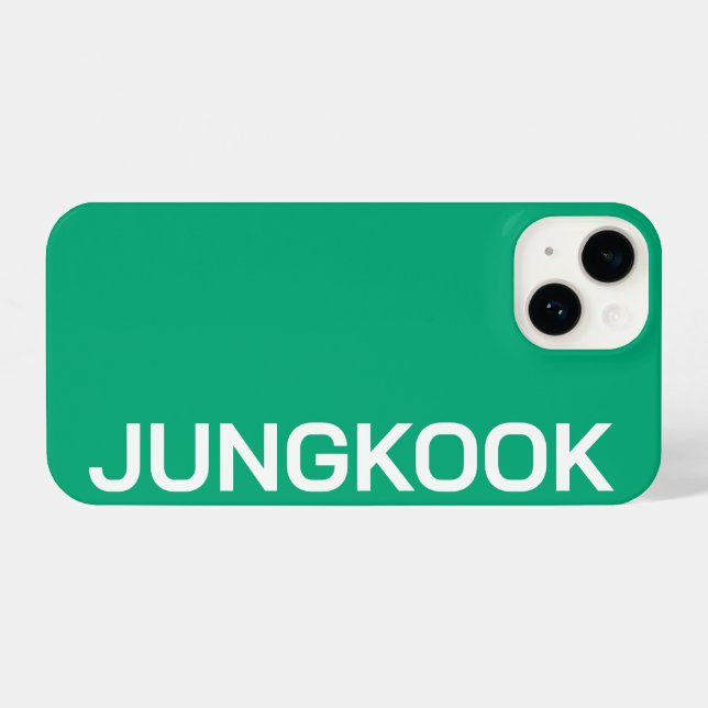 Personalized Name Simple Modern Minimal Stylish  iPhone Case (Back Horizontal)