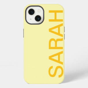 Personalized Name Simple Stylish Modern Minimal iPhone 13 Case