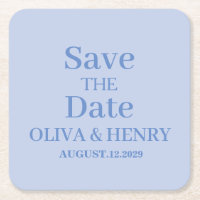PERSONALIZED NAME SIMPLE STYLISH SAVE THE DATE