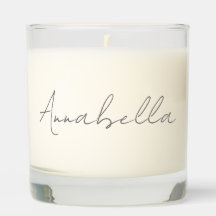 Personalized NAME Simple Vanilla & Sandalwood 