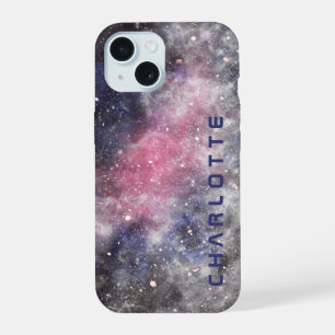 Personalized Name Space iPhone 15 Case