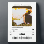 Personalized Name Special Song Music Player Photo Plaque<br><div class="desc">Personalized Name Special Song Music Player Photo plaque. Personalized with your photo and your favourite song title to make a unique gift for your wife,  girlfriend or fiancé. This music player style photo plaque makes a nice gift for newly wed couples,  recently engaged or for celebrating your anniversary.</div>