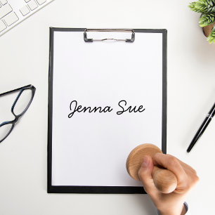Personalized Name Stamp Self Inking Signature