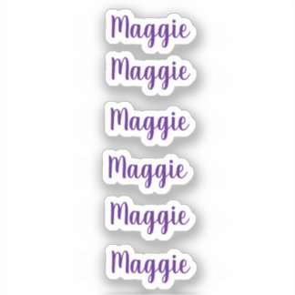 Personalized Name Sticker