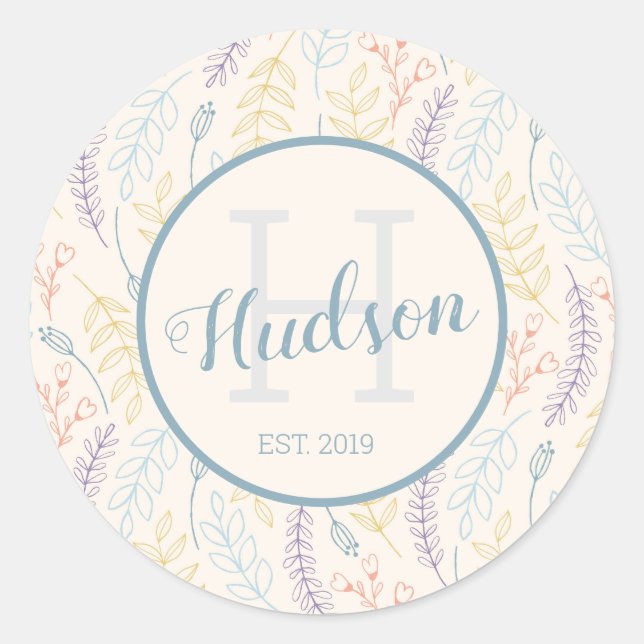 Personalized Name Stickers (Front)