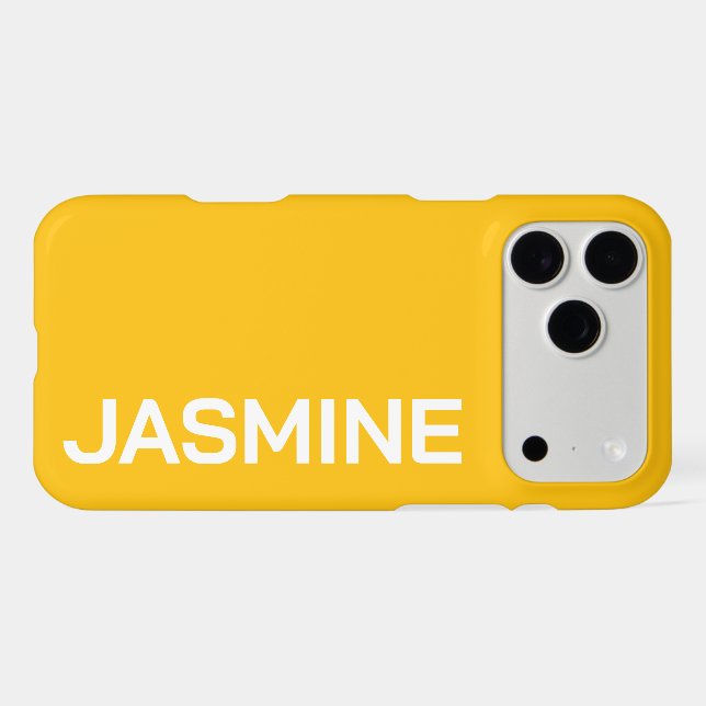 Personalized Name Stylish Minimal Monogram Modern (Verso (Horizontal))