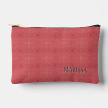 Personalized Name Subtle Pattern Pink