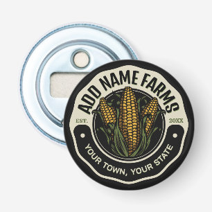 Personalized NAME Sweet Corn Garden Farm Farmer Bottle Opener