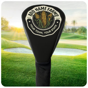 Personalized NAME Sweet Corn Garden Farm Farmer  Golf Head Cover