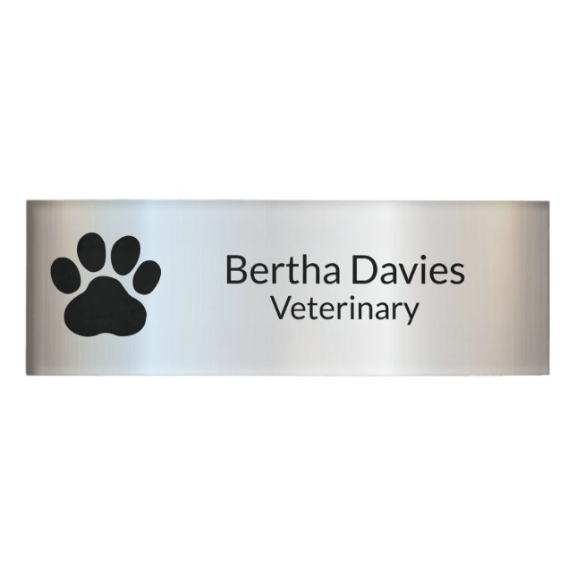 Personalized Name Tag Badge,Name Plate Tag,Badge  (Front)