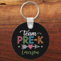 Personalized Name Team Pre-K PreSchool Teacher 