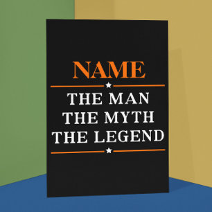 Personalized Name The Man The Myth The Legend