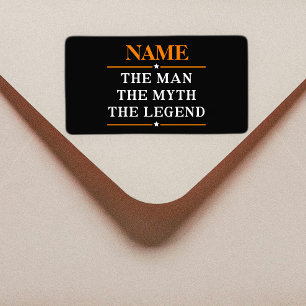 Personalized Name The Man The Myth The Legend