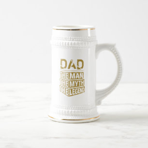 Personalized Name The Man The Myth The Legend Beer Stein