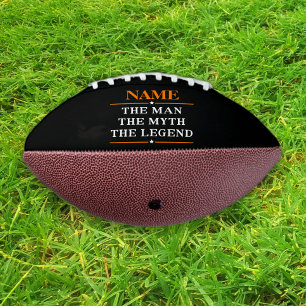 Personalized Name The Man The Myth The Legend Football