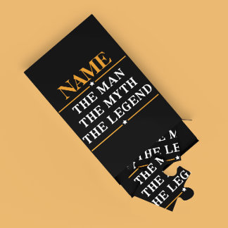 Personalized Name The Man The Myth The Legend Jigsaw Puzzle