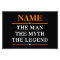 Personalized Name The Man The Myth The Legend