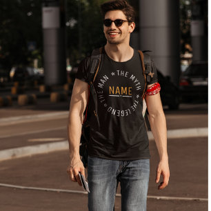 Personalized Name The Man The Myth The Legend T-Sh T-Shirt