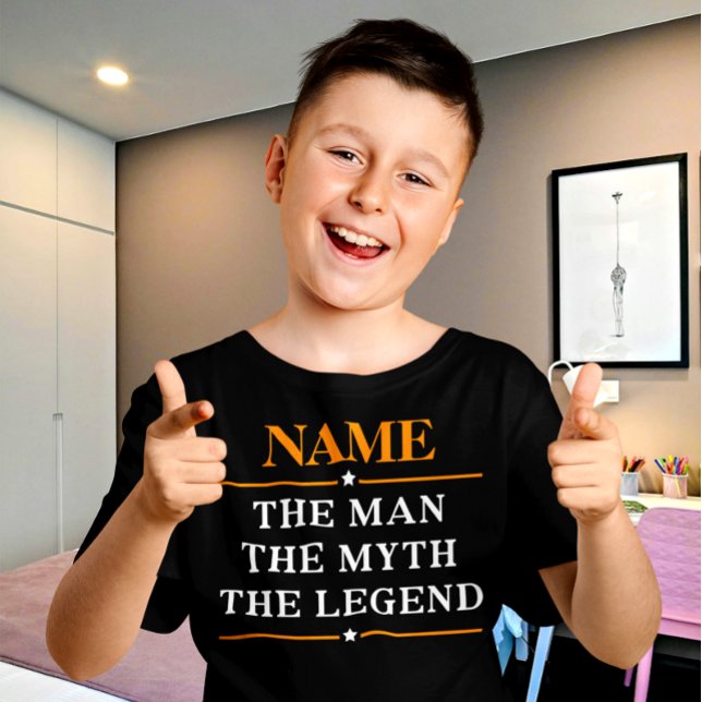 Personalized Name The Man The Myth The Legend T-Shirt (Creator Uploaded)