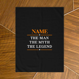 Personalized Name The Man The Myth The Legend Tablecloth