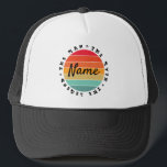 Personalized Name The Man The Myth The Legend  Trucker Hat<br><div class="desc">Personalized Custom Name The Man The Myth The Legend  Husband Father Brother Uncle Dad Gift</div>