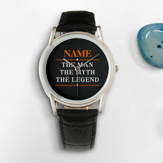 Personalized Name The Man The Myth The Legend Watch (Creator Uploaded)