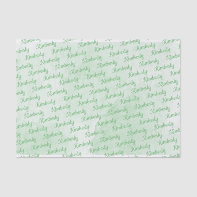 Personalized Name Tissue Paper (Front)