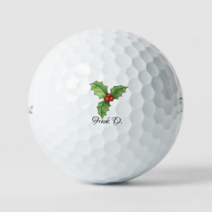 Personalized Name Titleist Golf Balls, Christmas Balls