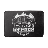 Personalized NAME Trucking Big Rig Semi Trucker  