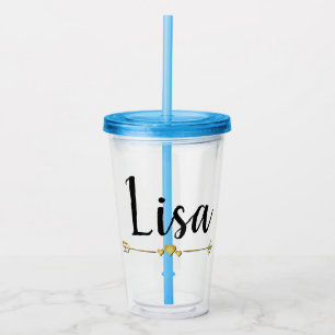 personalized name tumbler