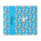 Personalized name unicorn sky blue rainbows