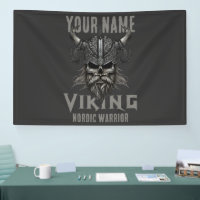Personalized NAME Viking Warrior Heritage 