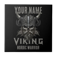 Personalized NAME Viking Warrior Heritage 