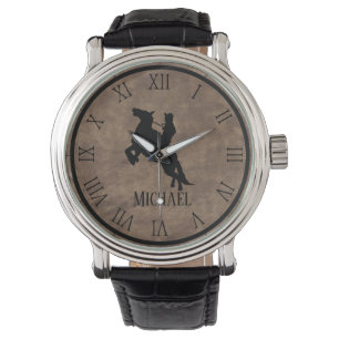 Personalized Name Vintage  Horse  Watch