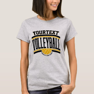 Personalized NAME Volleyball Player School Team T-Shirt