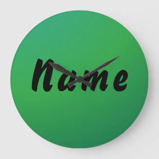 Personalized Name Wall clock