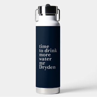 Personalized name  water bottle