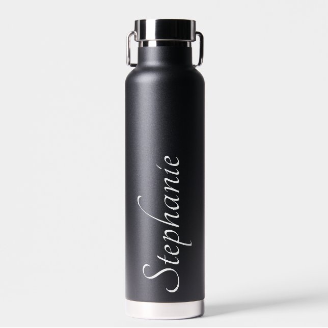 Personalized Name Wedding Gift Water Bottle (Front)