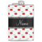 Personalized name white cherry pattern