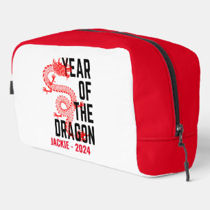 Personalized Name Year of the Dragon Birth Year Dopp Kit