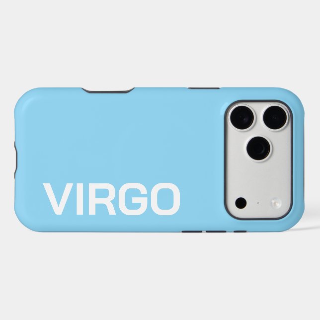 PERSONALIZED NAME ZODIAC SIGN STYLISH MODERN  (Back Horizontal)