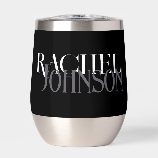 Personalized Names Black Grey  (Front)